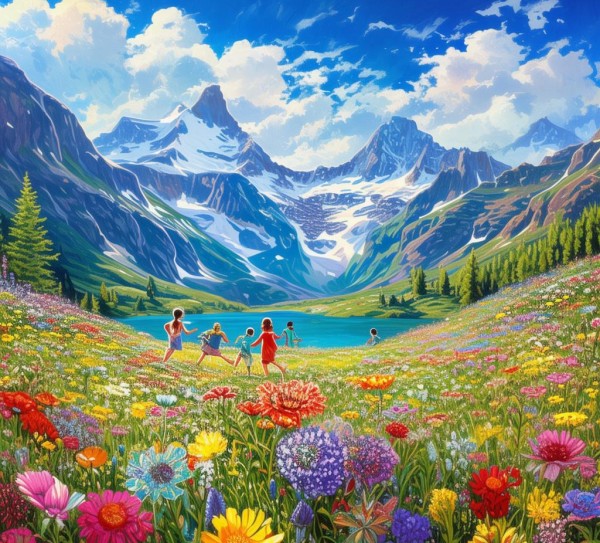 夏日画卷，暑假里的多彩风景掠影,暑假里的多彩风景,画卷,魅力,多彩,第1张