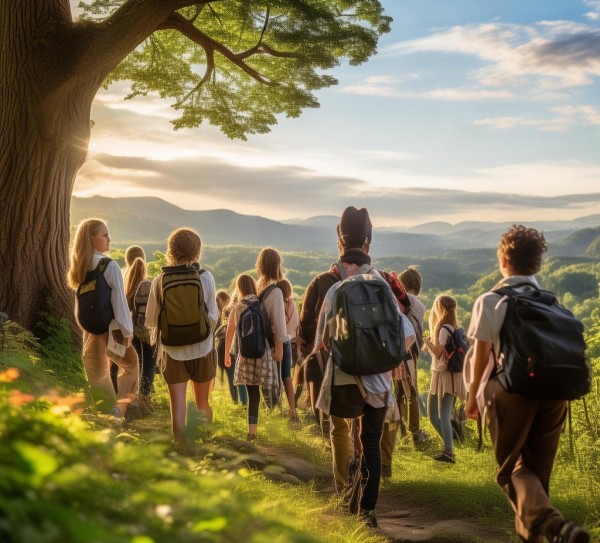 初中生眼中的自然奇观之旅,Exploring the Wonders of Nature:A初中Students Travel Essay,初中生,第1张