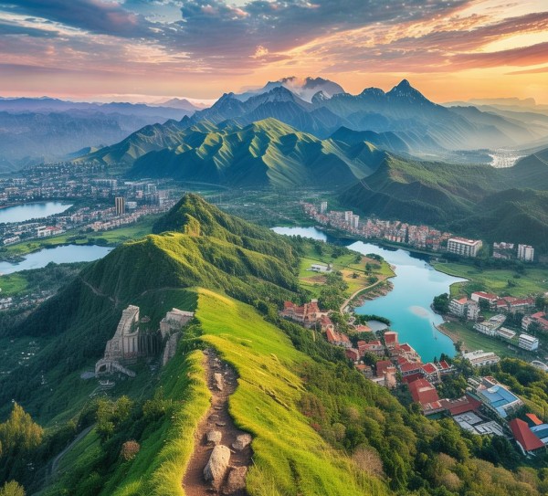 探寻风光，记录祖国壮丽篇章——我的旅游风景之旅,踏遍千山万水，领略祖国大好河山—我的旅游风景之旅,魅力,第1张