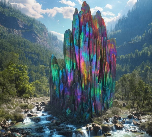 灵石奇观，大自然的瑰宝画卷,灵石奇观，大自然的瑰宝与风景画卷,画卷,魅力,第1张