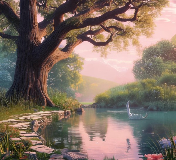 岁月静好，心灵角落的风景画卷,心中的风景—岁月静好的角落,画卷,温馨,多彩,第1张