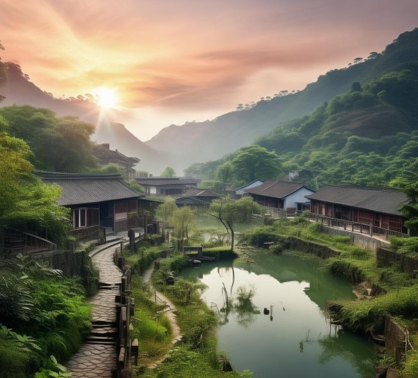 厦门顶村，静谧田园，诗意画卷中的岁月静好,厦门顶村，岁月静好，风景如画的田园诗篇,画卷,魅力,丰收,第1张